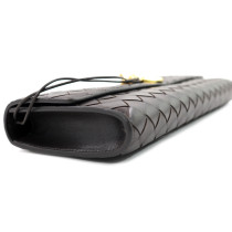 Bottega Veneta Andiamo Clutch Pelle Marrone