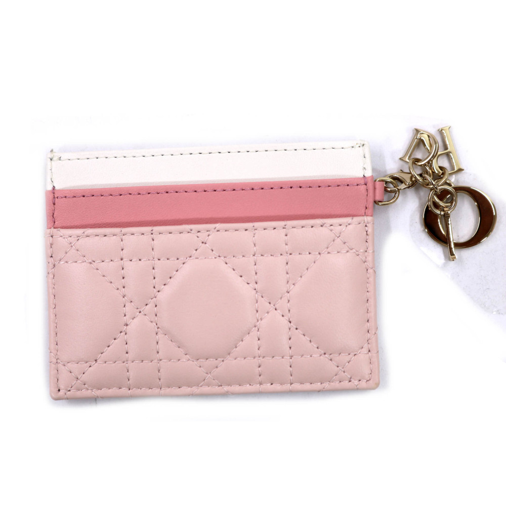 Dior Portafoglio Fresia Pelle Rosa