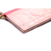 Dior Portafoglio Fresia Pelle Rosa