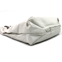 Balenciaga Crush Tote Pelle Bianca