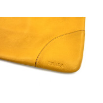 Prada Hobo Pelle Vitello e Daino Gialla