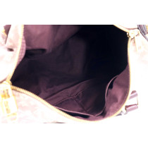 Louis Vuitton Speedy 30 Bandouliere Mini Lin Seppia