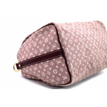 Louis Vuitton Speedy 30 Bandouliere Mini Lin Seppia