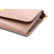 Prada Portafoglio Woc Pelle Beige