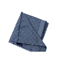 Louis Vuitton Stola Seta e Lana Cobalto