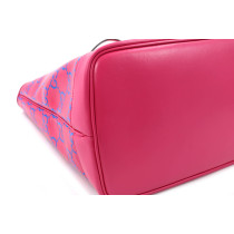 Gucci Tote Tennis Tela Fucsia e Blu