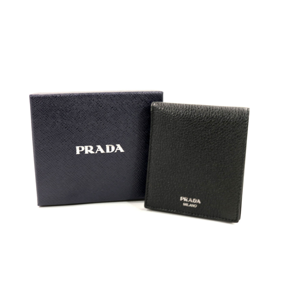 Prada Portafoglio Pelle Nera