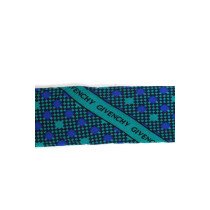 Givenchy Cravatta Seta Verde e Blu
