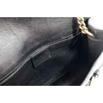 Gucci Horsebit Emily Pelle Nera
