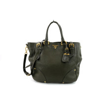 Prada Shopping Pelle Verde