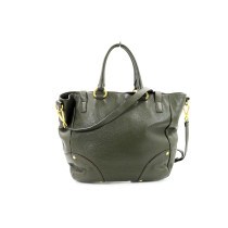 Prada Shopping Pelle Verde