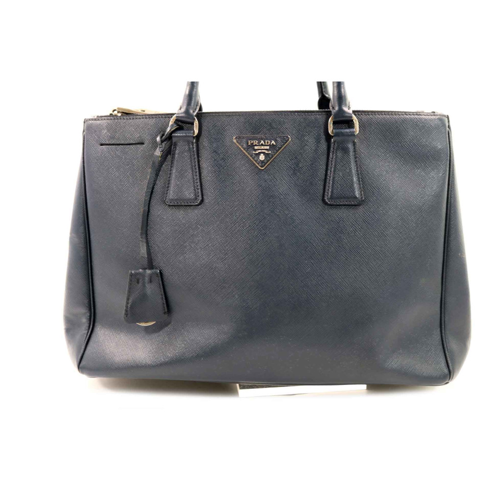Prada Galleria Pelle Blu Petrolio