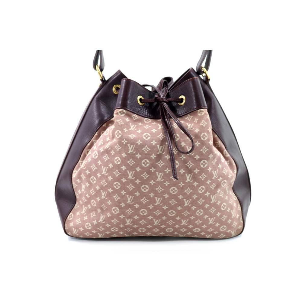 Louis Vuitton Noè Idylle Mini Lin Bordeaux