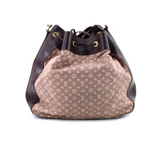 Louis Vuitton Noè Idylle Mini Lin Bordeaux
