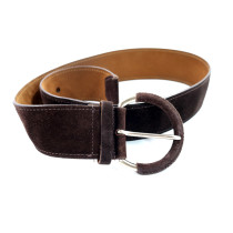 Prada Cintura Camoscio Marrone