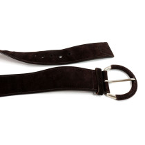 Prada Cintura Camoscio Marrone
