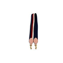 Gucci Tracolla Tela Blu, Bianca e Rossa