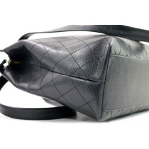 Chanel Tote Quilted Pelle Caviar Nera
