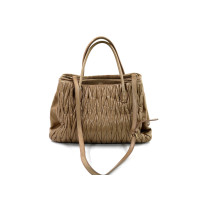 Miu Miu Shopping Pelle Tortora