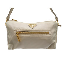 Prada da Spalla Tessuto City Beige