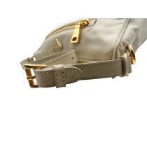 Prada da Spalla Tessuto City Beige