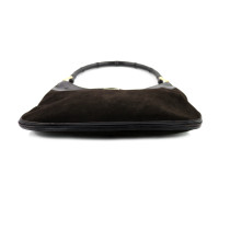 Gucci Hobo Suede e Pelle Nera