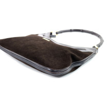 Gucci Hobo Suede e Pelle Nera