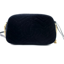 Gucci Marmont Camera Bag Velvet nero