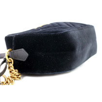 Gucci Marmont Camera Bag Velvet nero