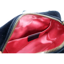 Gucci Marmont Camera Bag Velvet nero