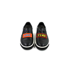 Fendi Slipon Pelle Nera e Grigia