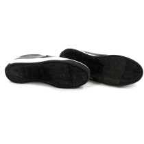 Fendi Slipon Pelle Nera e Grigia