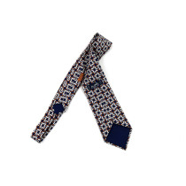 Hermès Cravatta Con Fantasia Stivali Multicolor