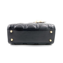 Dior Lady Dior Mini Pelle Nera