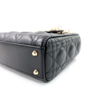 Dior Lady Dior Mini Pelle Nera