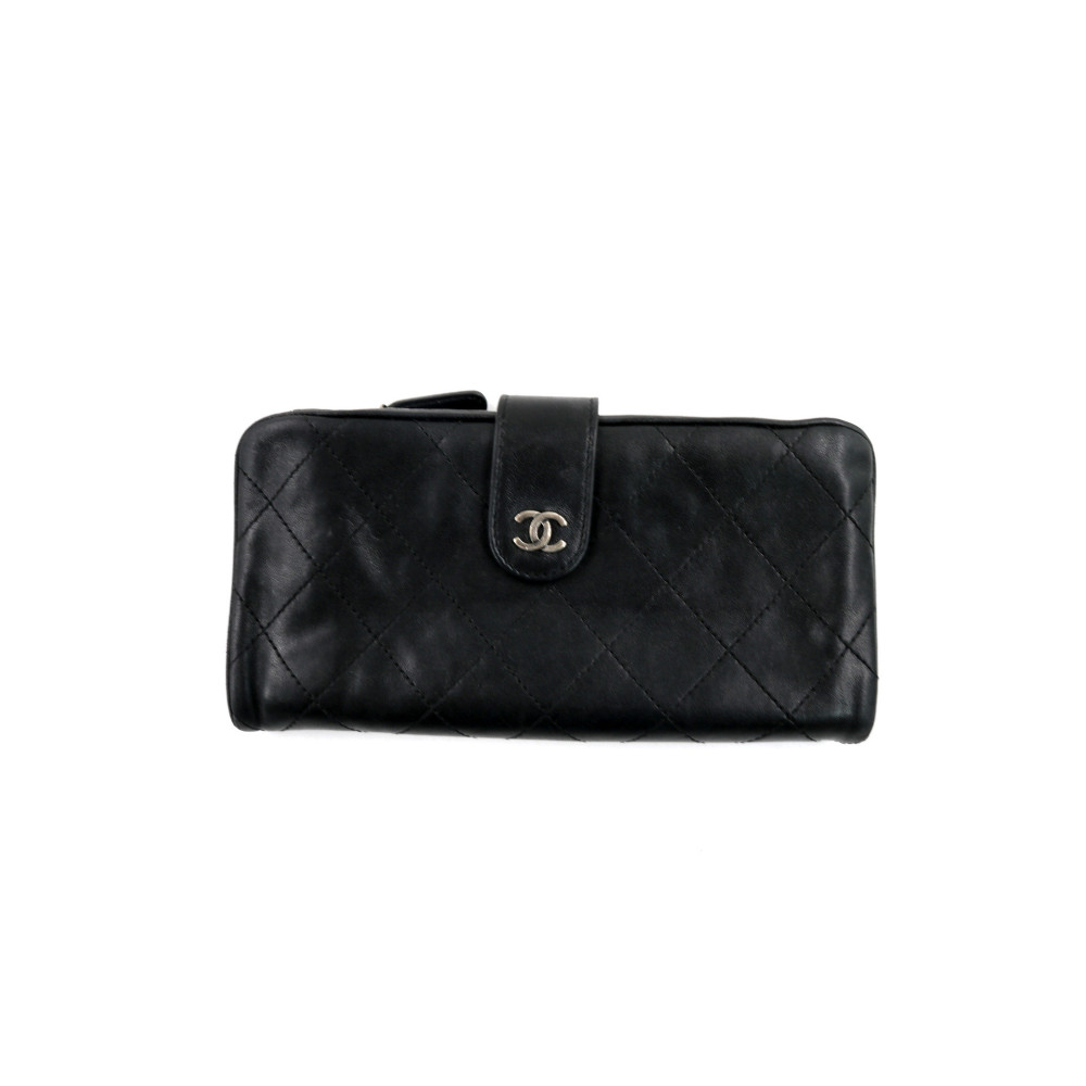 Chanel Portafoglio Pelle Nera