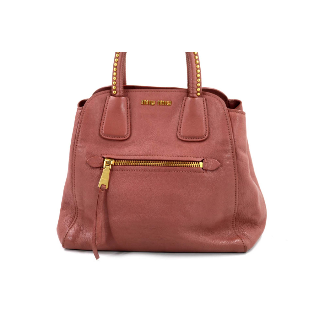 Miu Miu Shopping Pelle Rosa