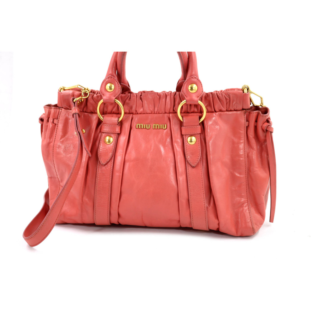 Miu Miu Shopping Pelle Rosa