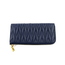 Miu Miu Portafoglio Pelle Blu