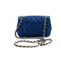 Chanel Rectangular Pelle Blu