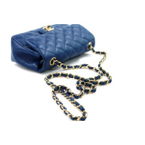 Chanel Rectangular Pelle Blu