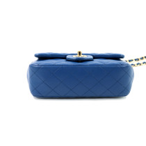 Chanel Rectangular Pelle Blu