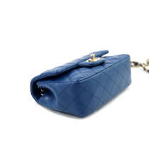 Chanel Rectangular Pelle Blu