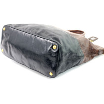 Prada Shopping Pelle Nera e Marrone