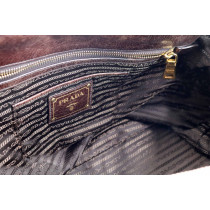 Prada Shopping Pelle Nera e Marrone