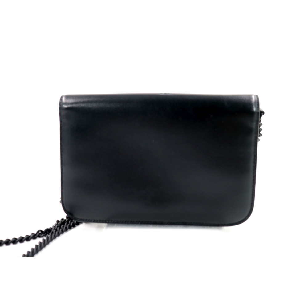 Balenciaga Wallet On Chain So Black Pelle Nera