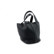 Hermes Picotin Lock 18 Pelle Nera