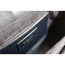 Saint Laurent Lulu Pelle Blu