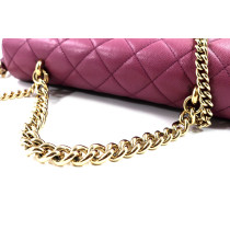 Chanel Tracolla Pelle Caviar Malva