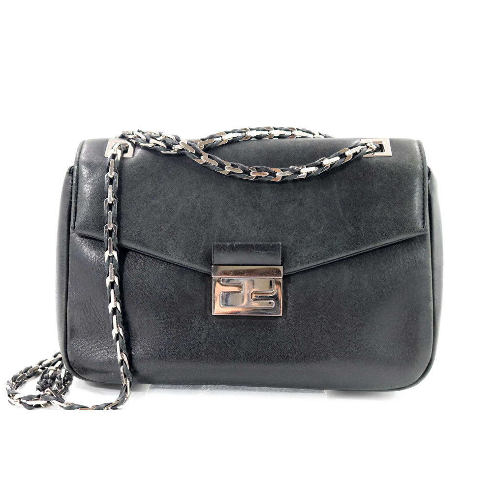 Fendi Be Baguette Vintage Pelle Nera